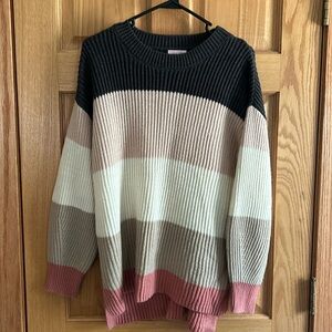 Boutique striped sweater